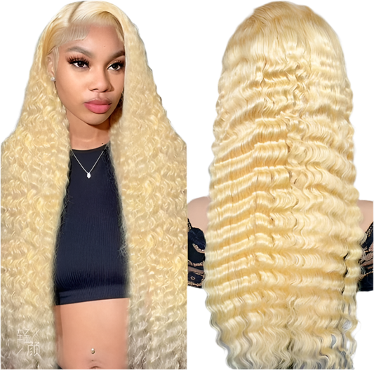 Blonde Deep Wave Wig